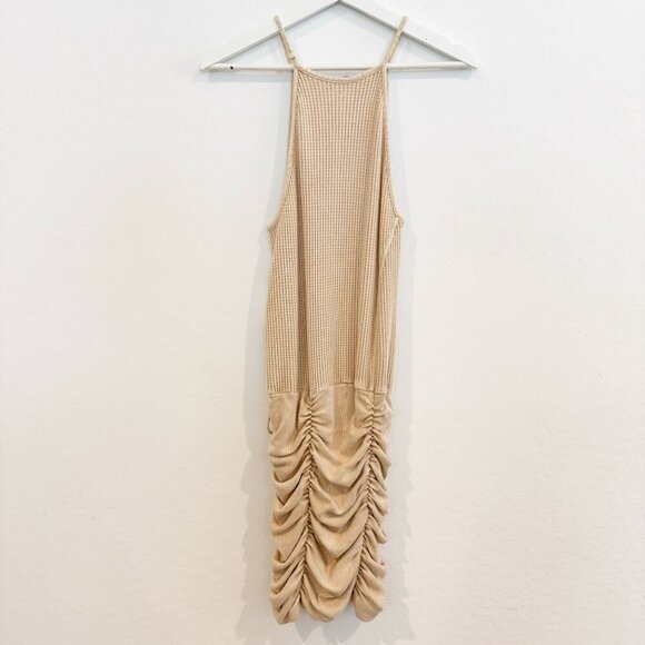 NWT Free People Katya Mini Dress Tan Size XS - Picture 9 of 10